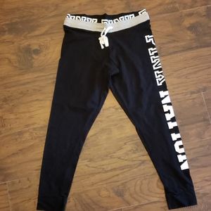 Pink nation yoga pants